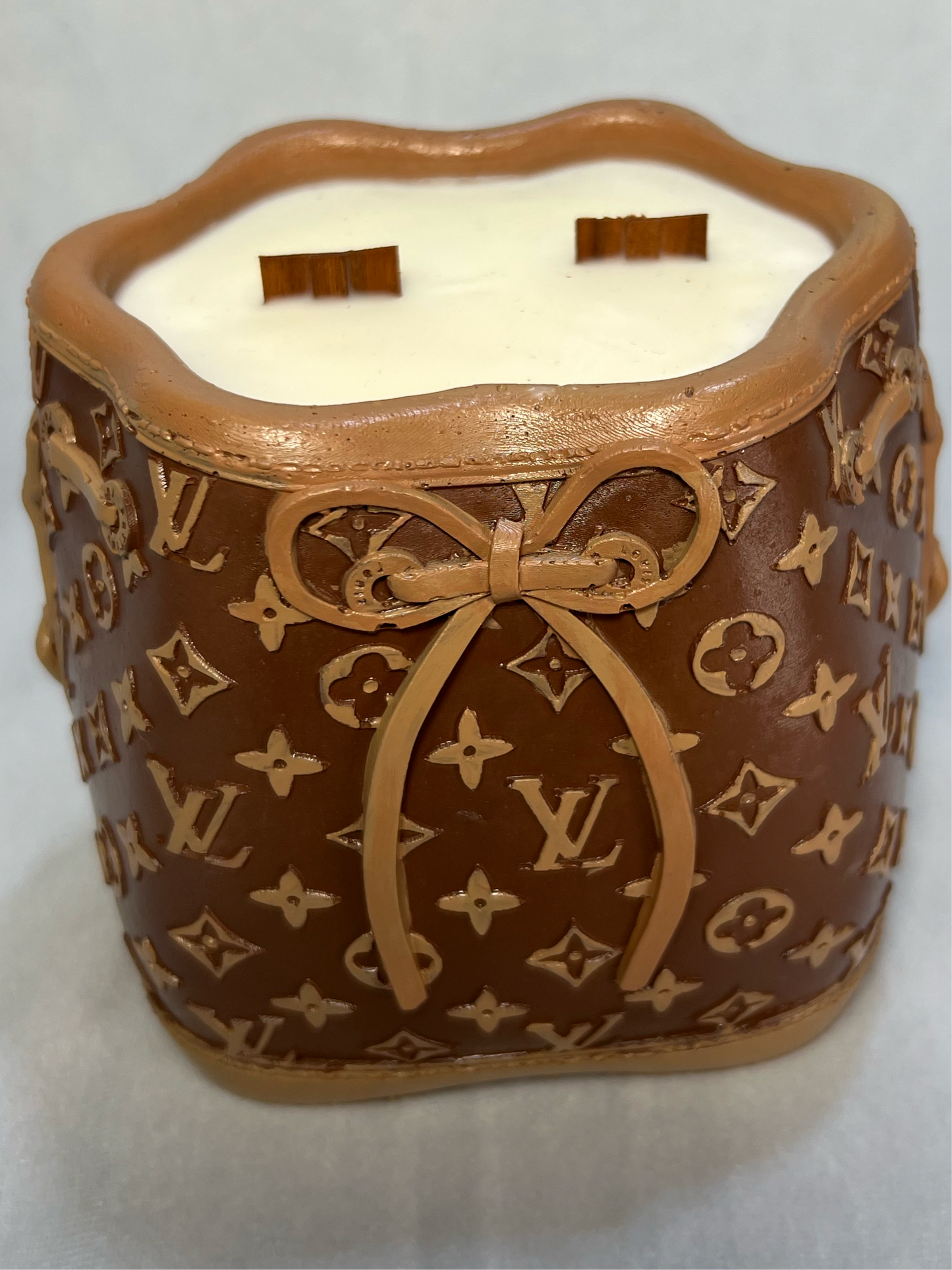 Natural Flower Hand Bag Candle