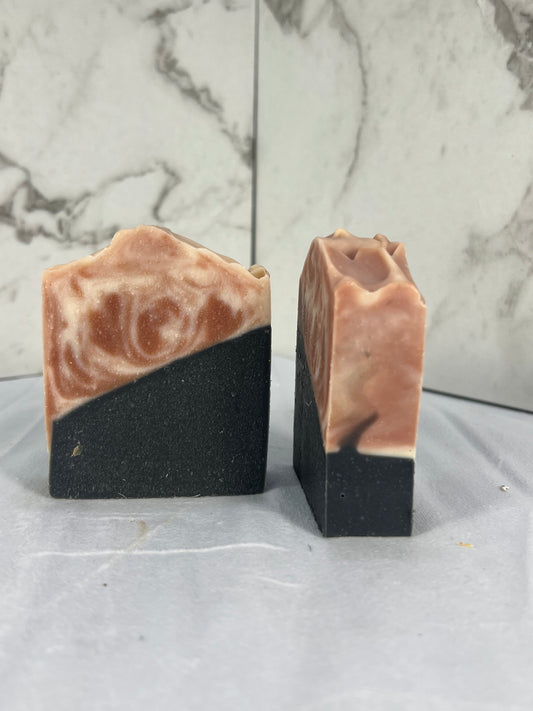 Charcoal & Pink Kaolin Clay Detox Soap Bar