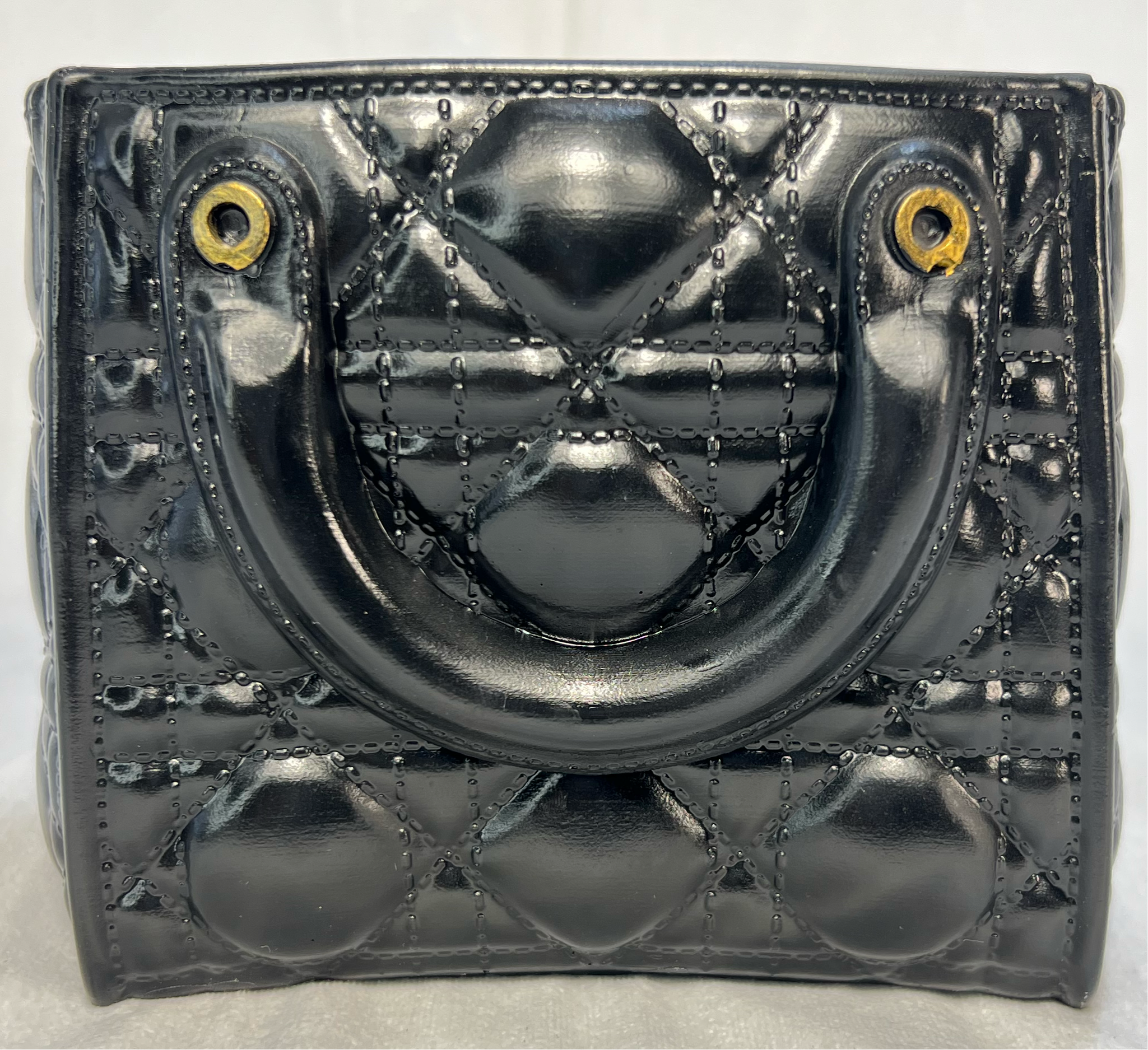 Black D-option Hand Bag Candle