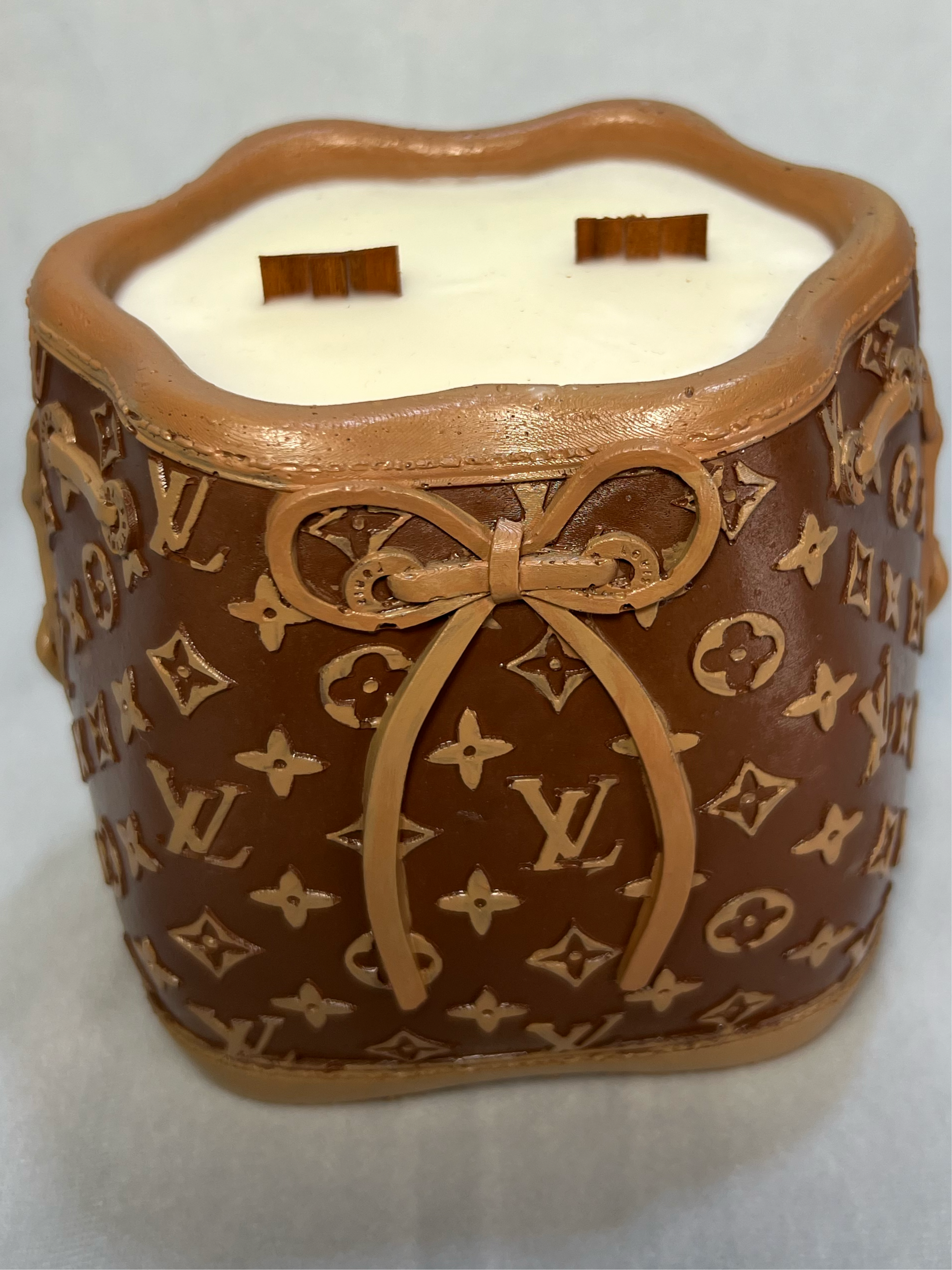 Natural Flower Hand Bag Candle