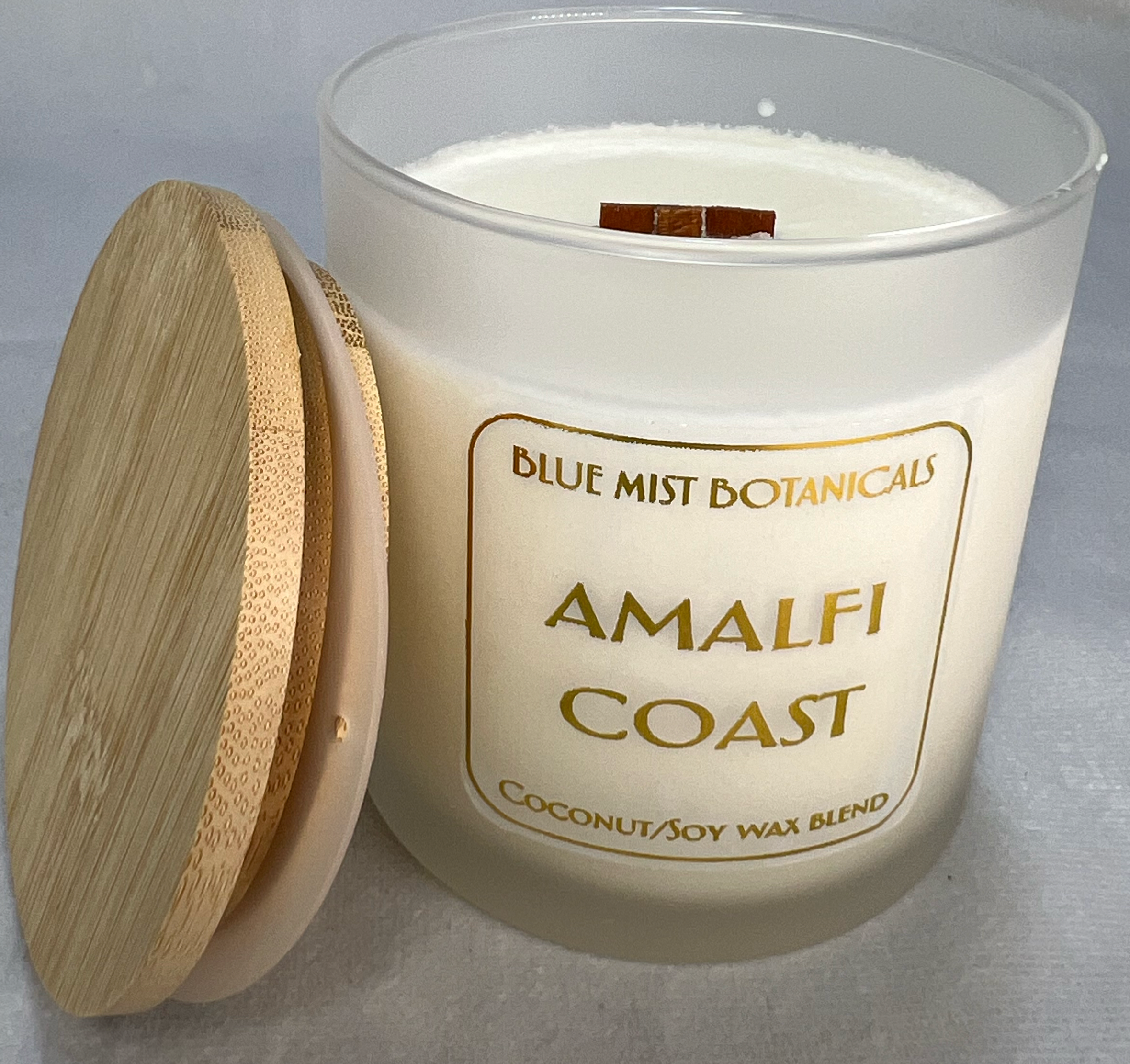 Amalfi Coast Soy Candle with Wooden Wick